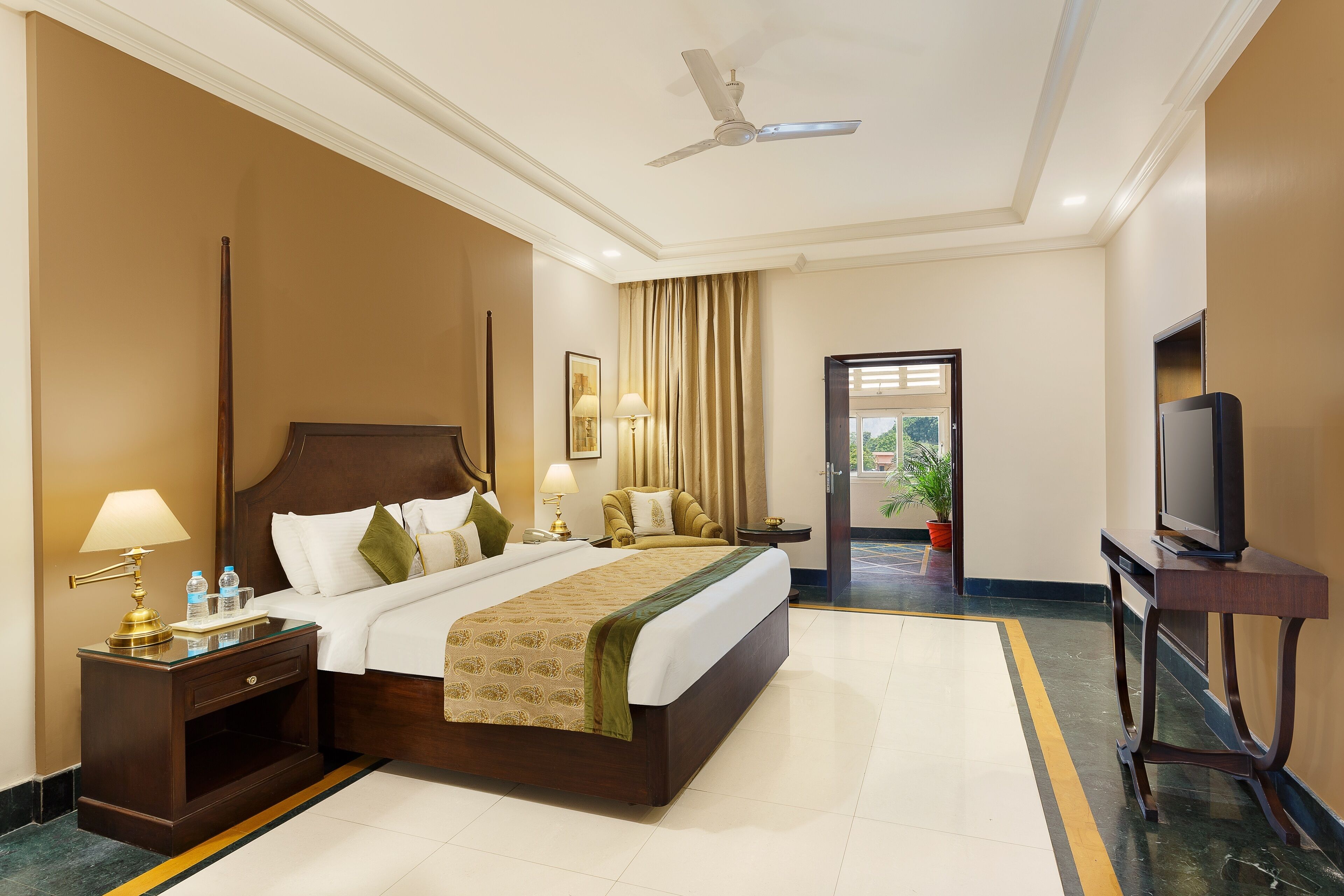ganga view room | 1 bedroom, in-room safe, desk, blackout curtains