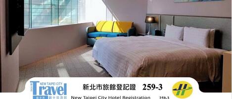 Premium bedding, down comforters, minibar, in-room safe