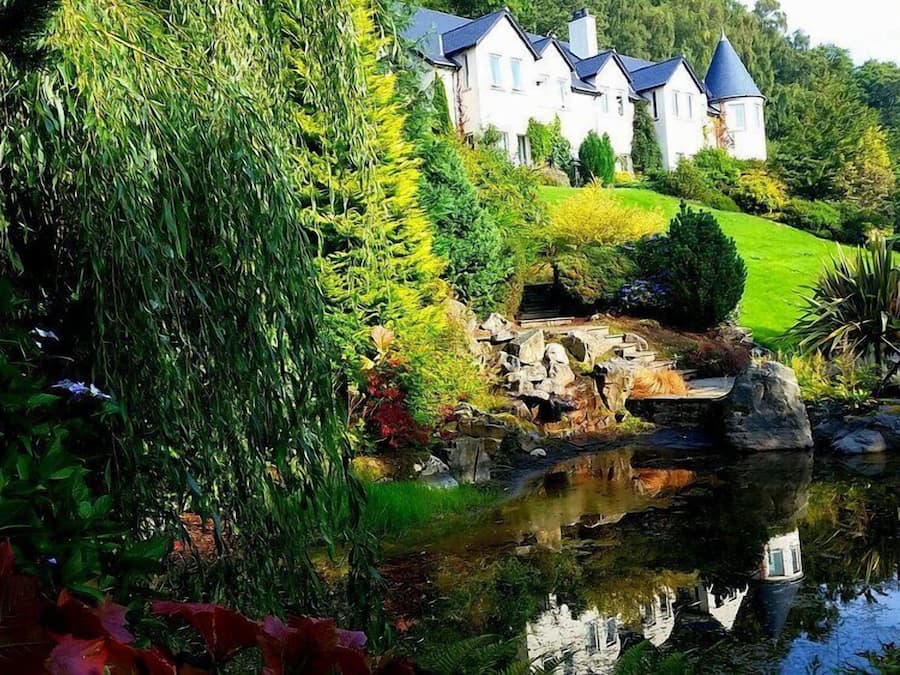 Fassade der Unterkunft