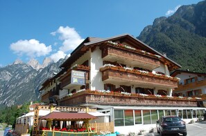 Fassade der Unterkunft