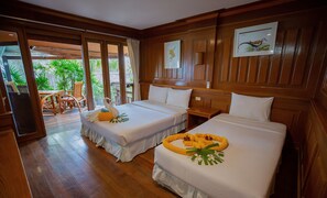 Bungalow Poolside Suite | In-room safe, free cribs/infant beds, free WiFi, bed sheets - Ko Tao Resort - Beach Zone (Koh Tao)