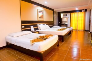 Premium bedding, in-room safe, blackout drapes, bed sheets - La Carmela De Boracay Resort Hotel (Boracay Island)