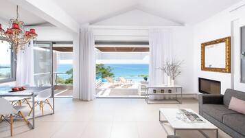 Villa - 2 sovrum - havsutsikt (with Private Pool) | 1 sovrum, värdeförvaringsskåp på rummet och ljudisolering
