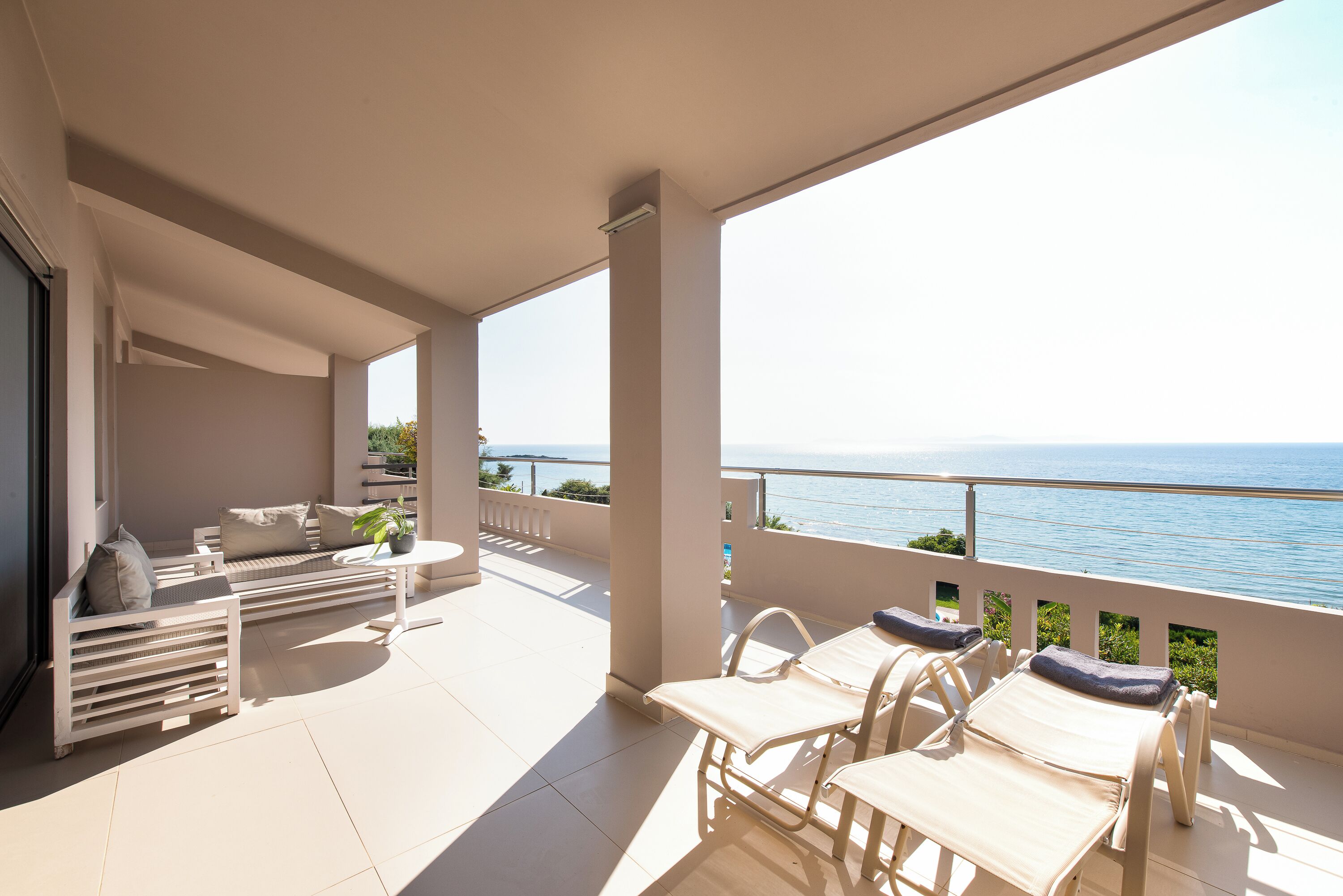 junior suite, sea view (panoramic) | view from room
