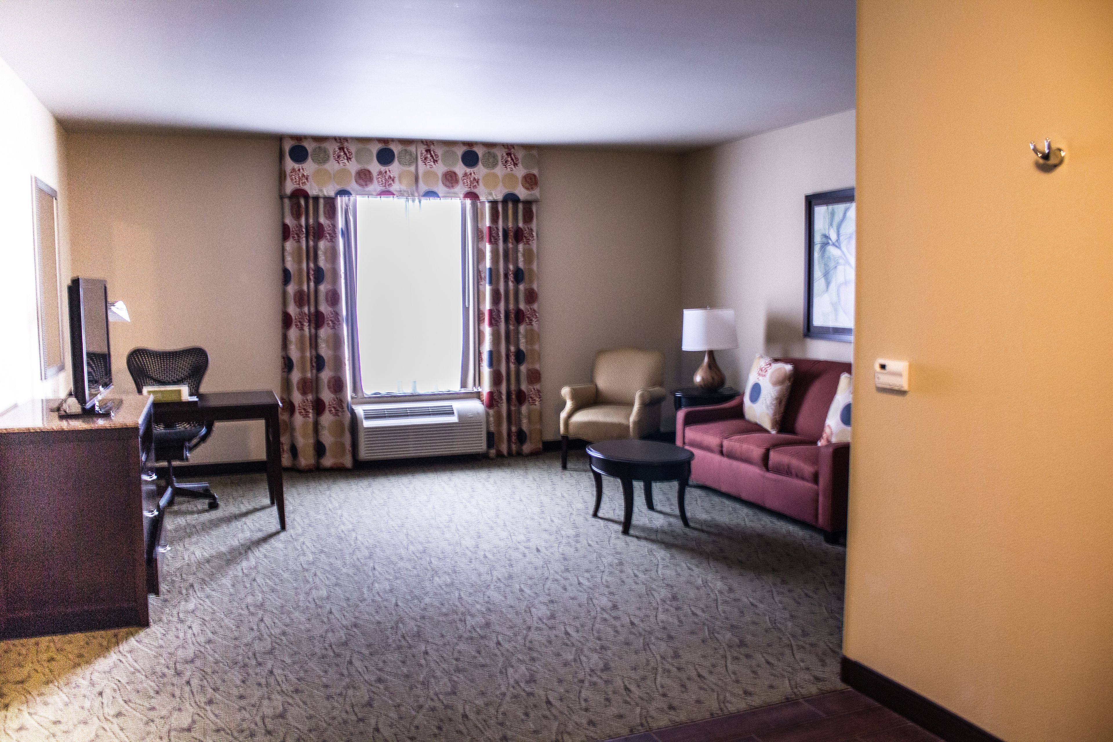 suite, 1 king bed | desk, blackout curtains, iron/ironing board, free cots/infant beds