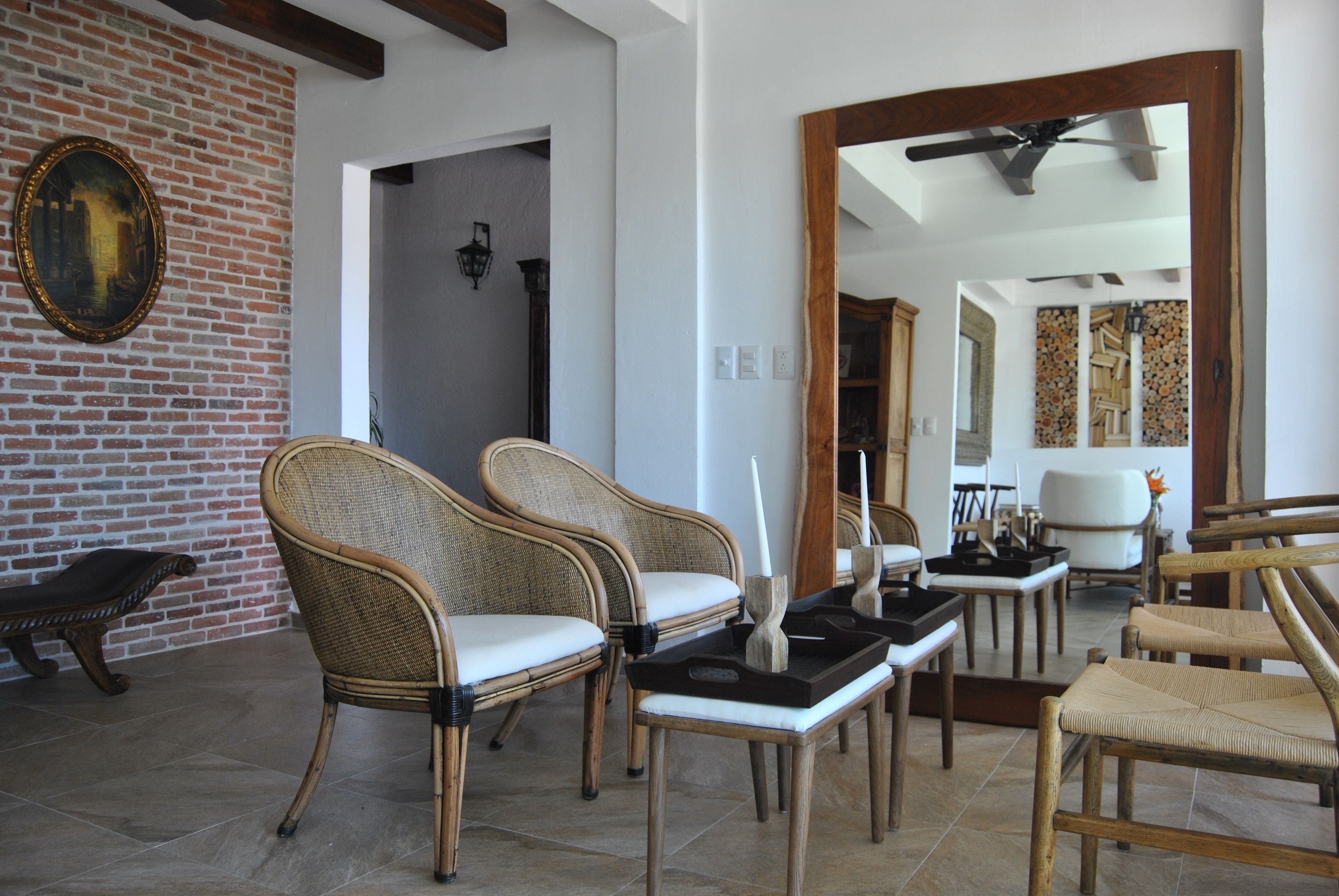 Sala de estar en el lobby