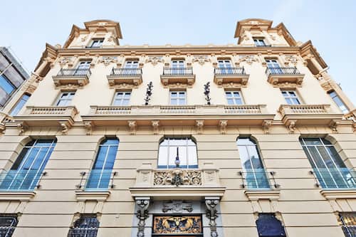 Fassade der Unterkunft
