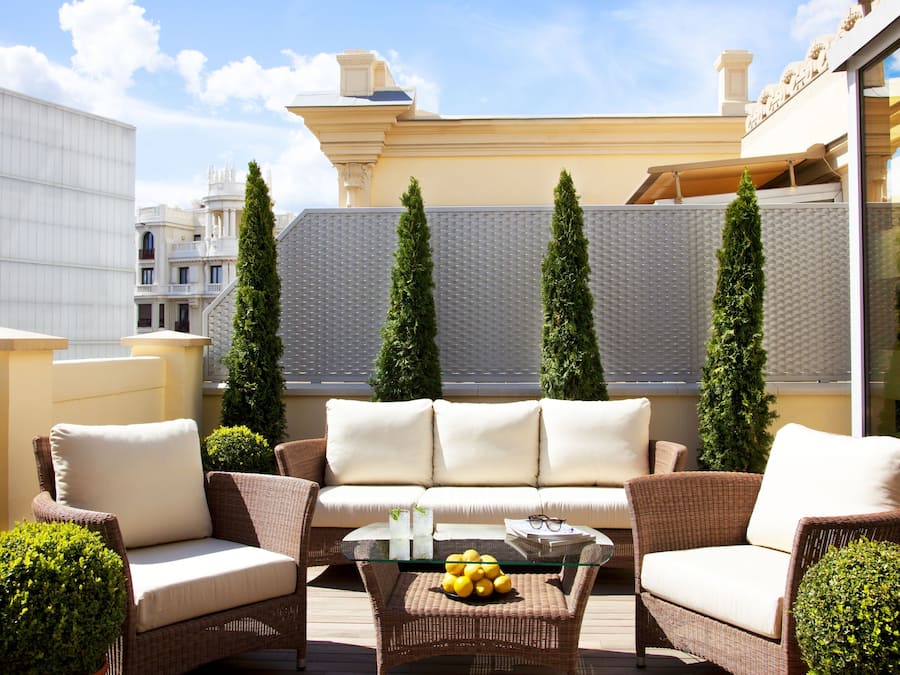 Suite – junior, terrasse | Byutsikt