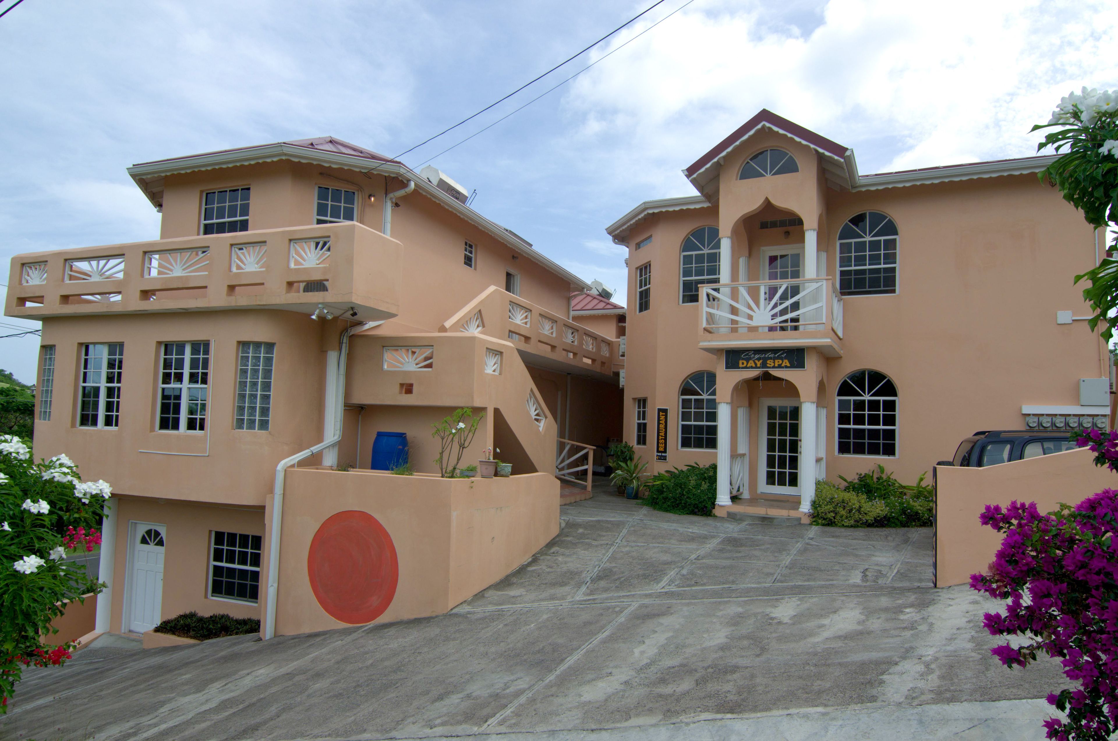 Facciata della struttura