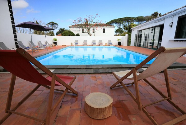 Alberca al aire libre 