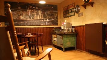 Buffet breakfast on weekdays (EUR 5 per person)