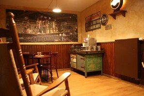 Buffet breakfast on weekdays (EUR 5 per person)