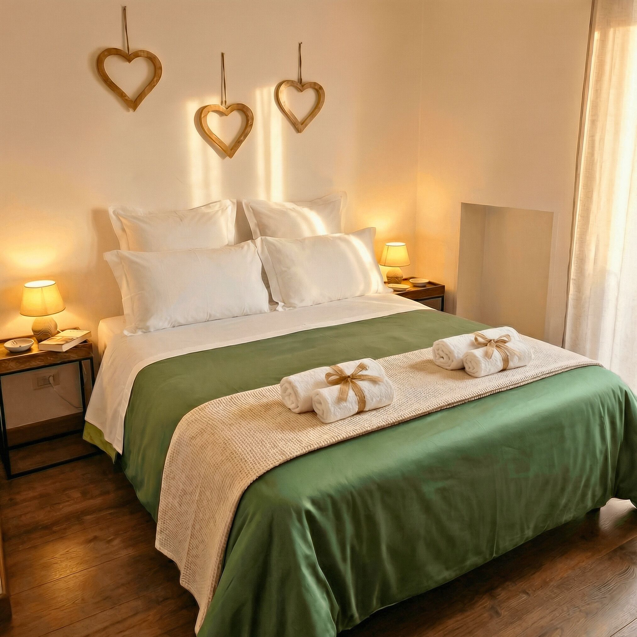 Dobbelt- eller tomannsrom | Safe på rommet, individuelt dekorert, individuelt innredet og skrivebord