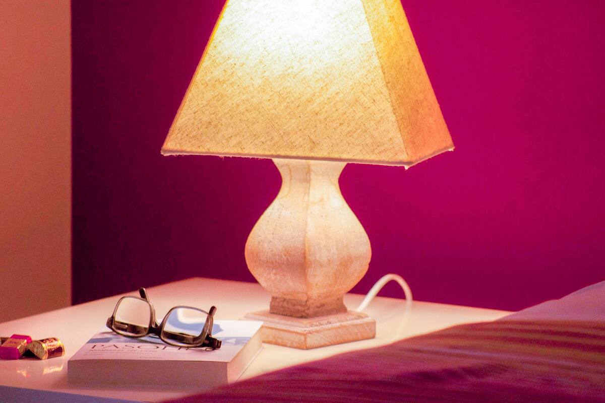 In-room safe, desk, laptop workspace, blackout curtains