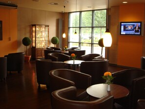 Sala de estar en el lobby