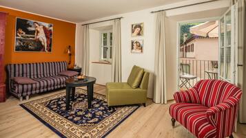 Clarissa Apartment for 5 people | Italienska Frette-lakan, allergitestade sängkläder och duntäcken