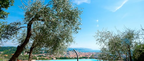 Außenpool, Liegestühle