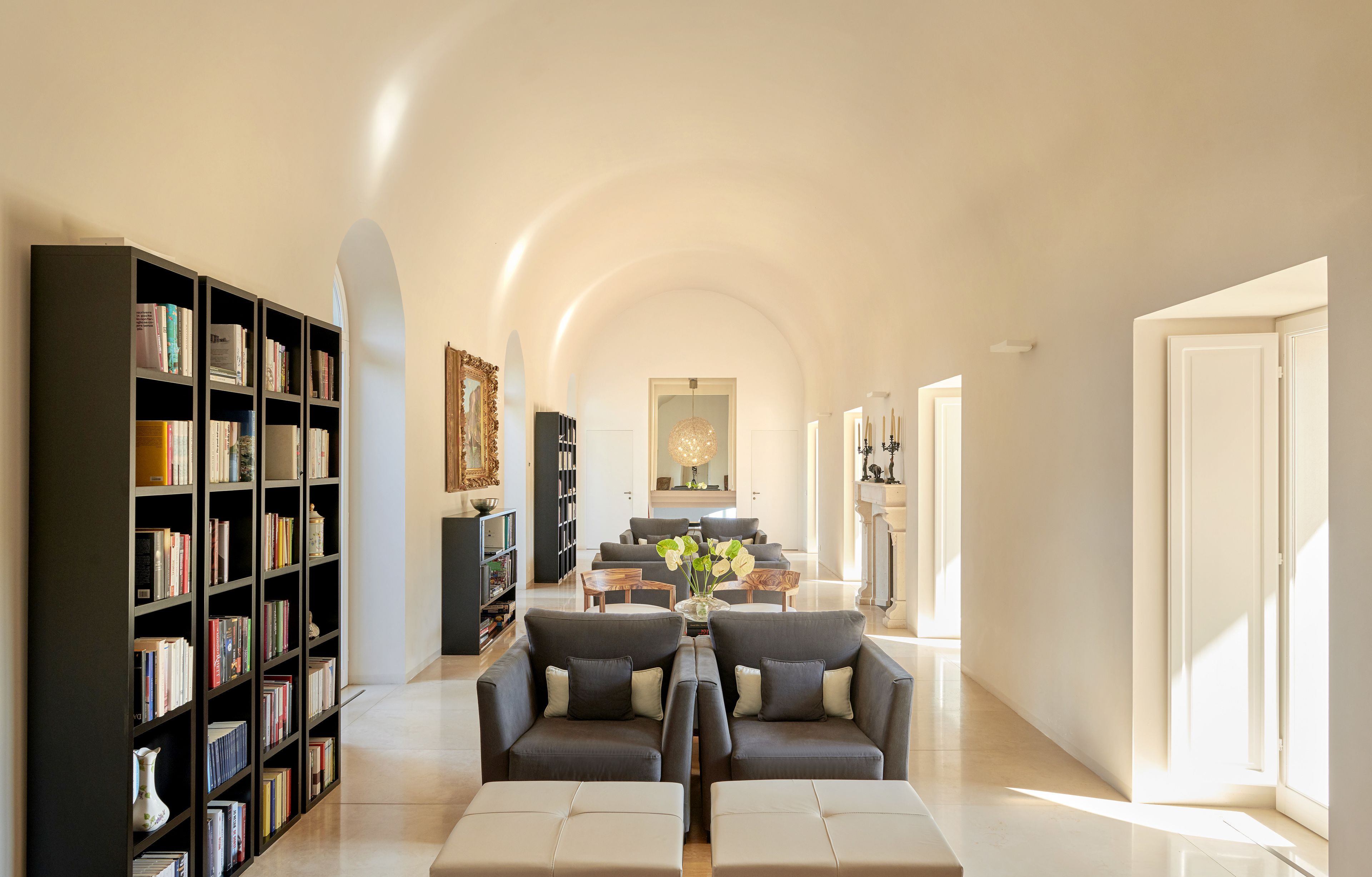 Àrea amb seients del vestíbul