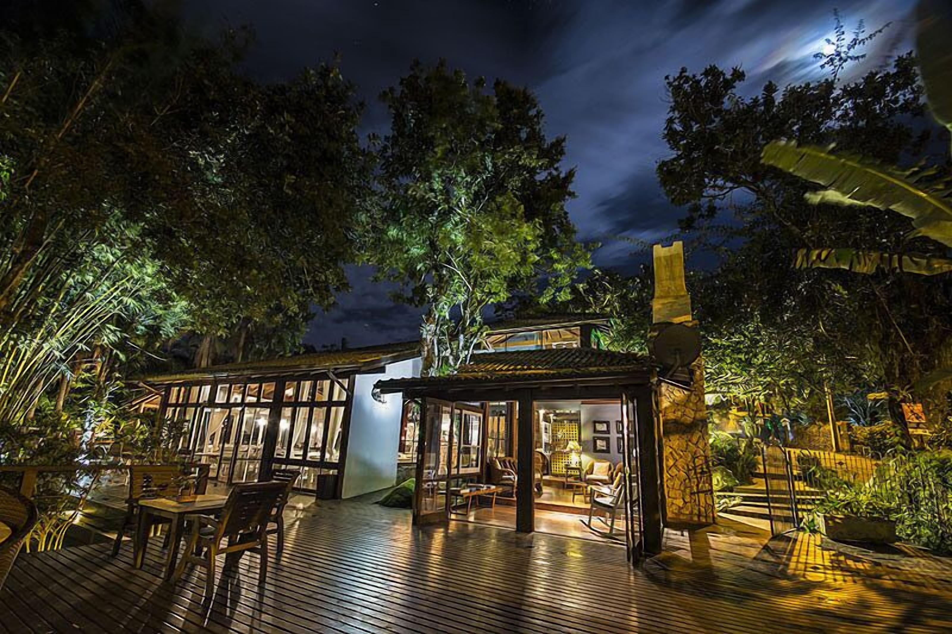 front of property – evening/night