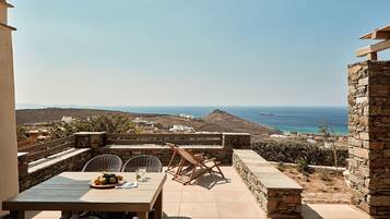 Luxury Villa, 4 Bedrooms, Private Pool, Sea View | Terrace/patio
