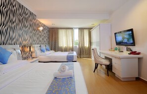 Individually decorated, desk, iron/ironing board, free WiFi