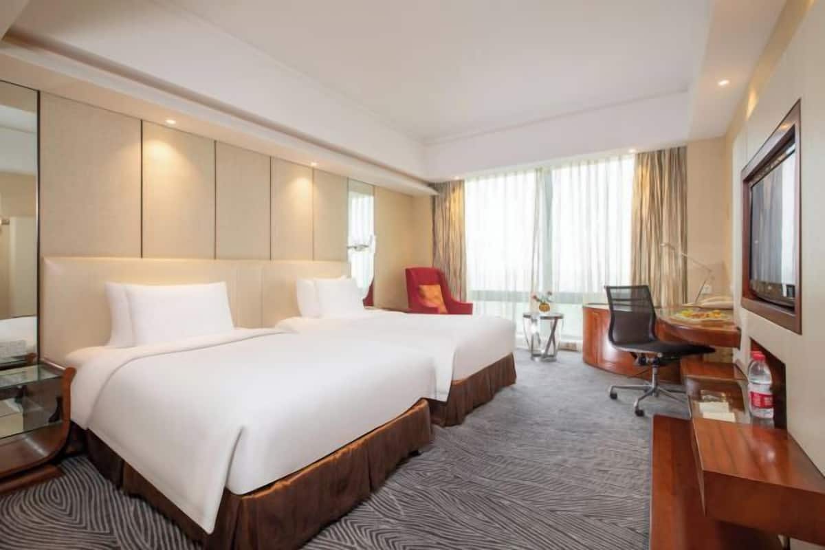 Biancheria da letto di alta qualità, copriletto in piuma, minibar