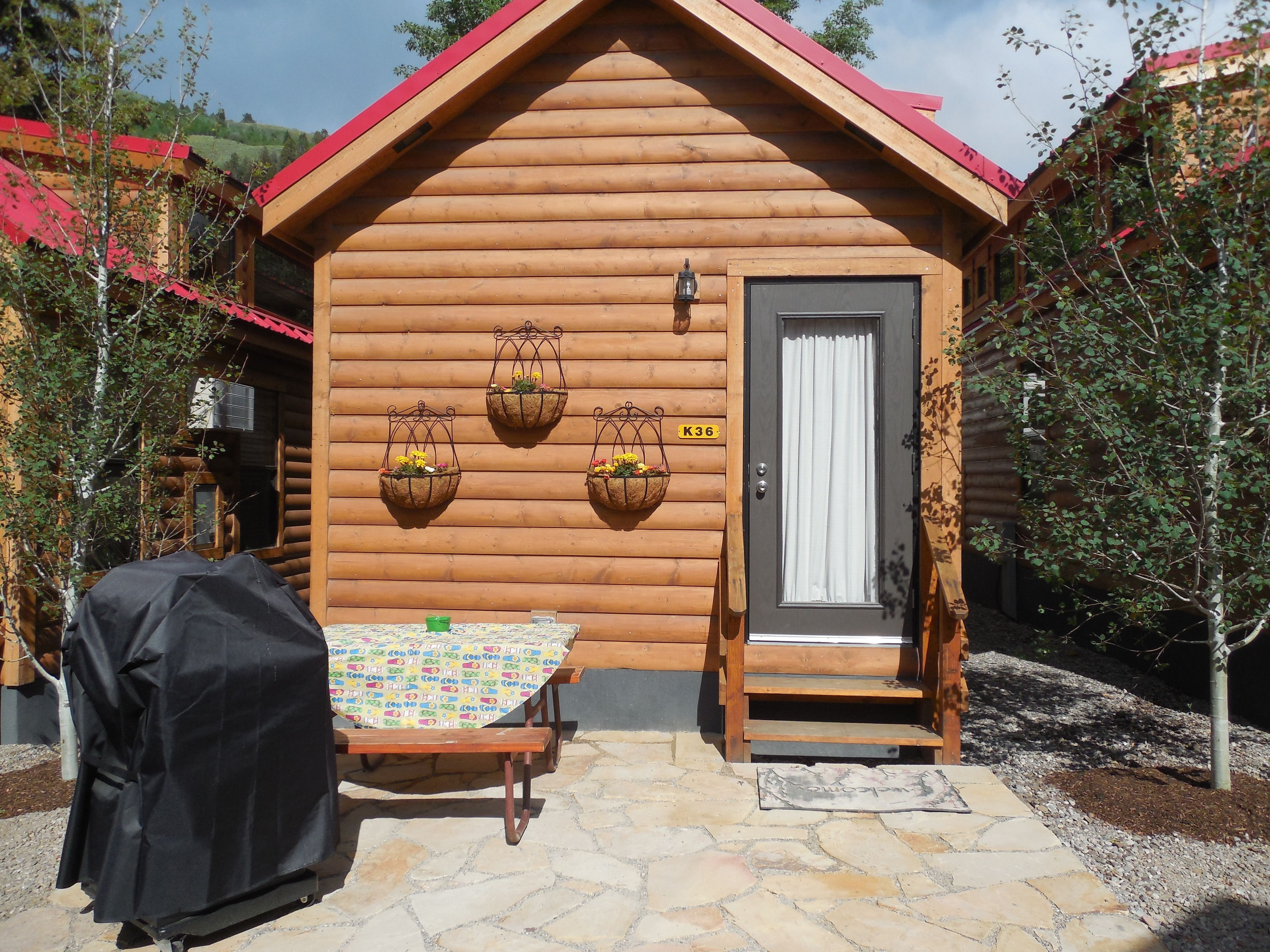 Cabane Deluxe, 1 chambre (Loft) | Terrasse/Patio