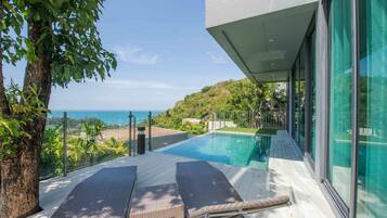 Villa, 2 Schlafzimmer, eigener Pool | Hochwertige Bettwaren, Daunenbettdecken, Select-Comfort-Betten, Minibar