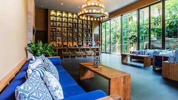 Sala de estar en el lobby
