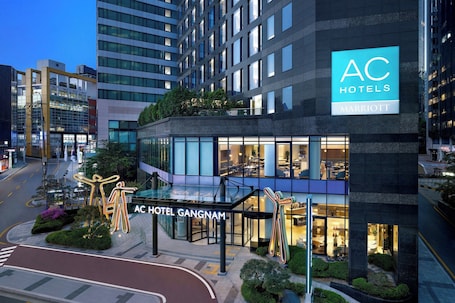 Exterior. AC Hotel by Marriott Seoul Gangnam