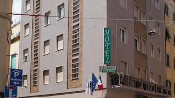 Fassade der Unterkunft