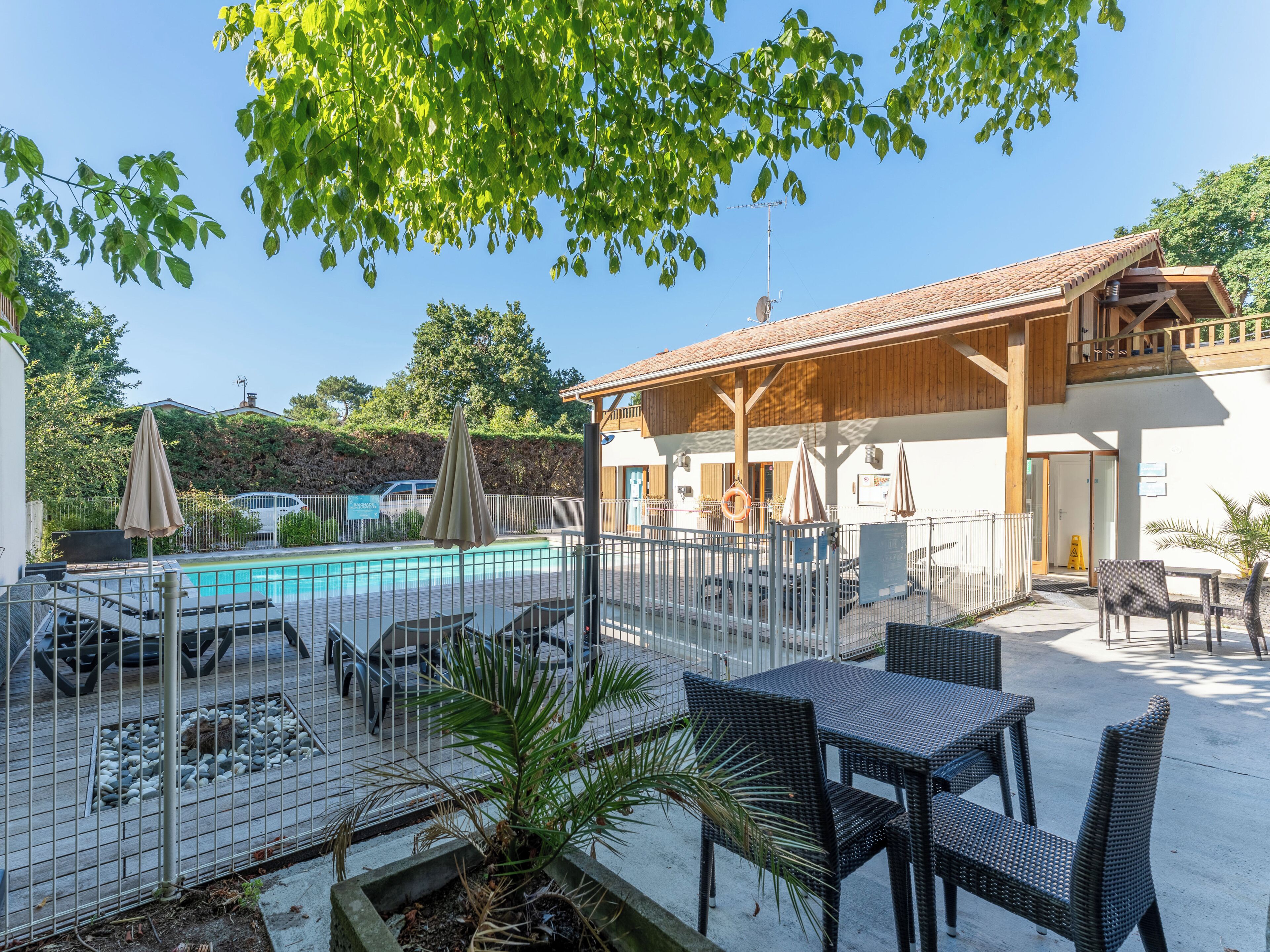 Seasonal outdoor pool