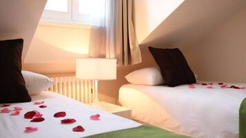 Down duvets, in-room safe, laptop workspace, blackout curtains