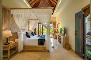 One Bedroom Pool Villa | Minibar, in-room safe, desk, free WiFi - Bliss Bungalow (Ubud)