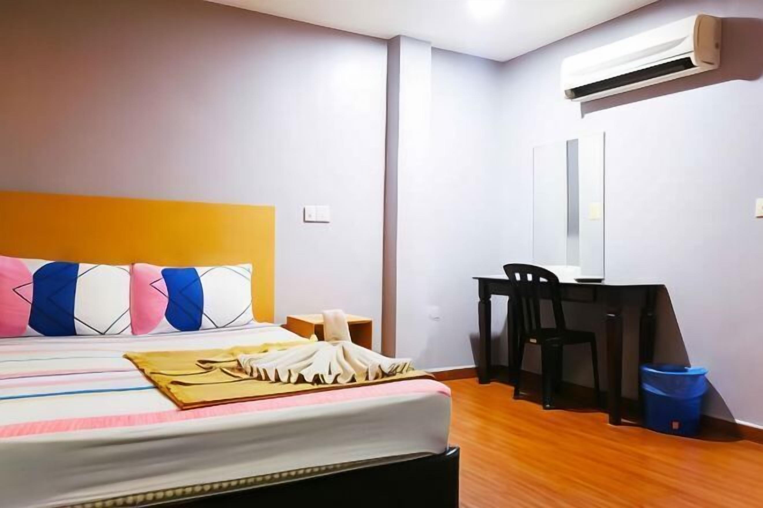 Desk, iron/ironing board, free WiFi, bed sheets