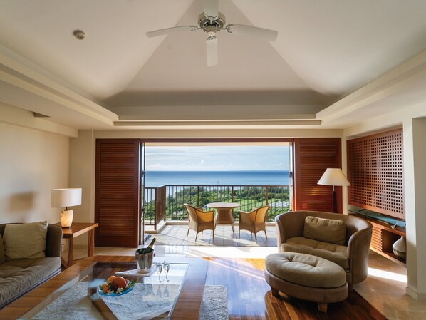 Penthouse Suite, with Club Service, Non Smoking -Adult only 13 or over | Balcony view