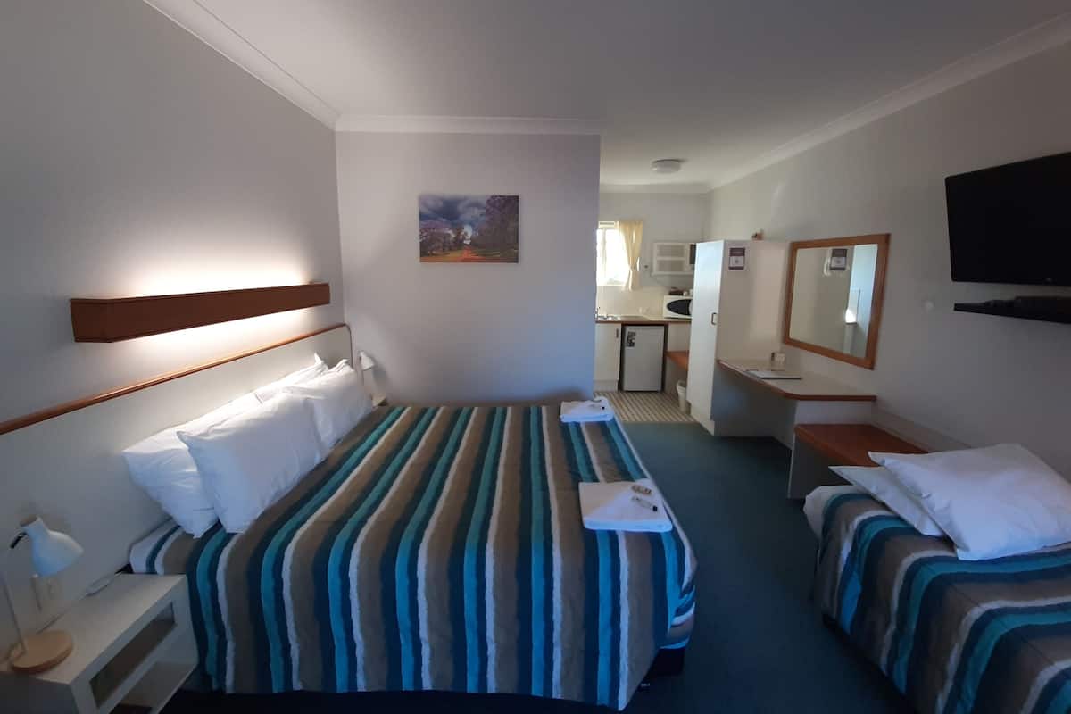Deluxe Twin Room | Desk, blackout drapes, iron/ironing board, WiFi (free)