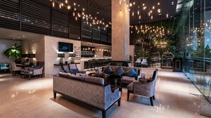 Sitteområde i lobbyen