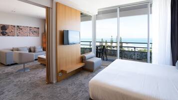1 habitación y ropa de cama de alta calidad