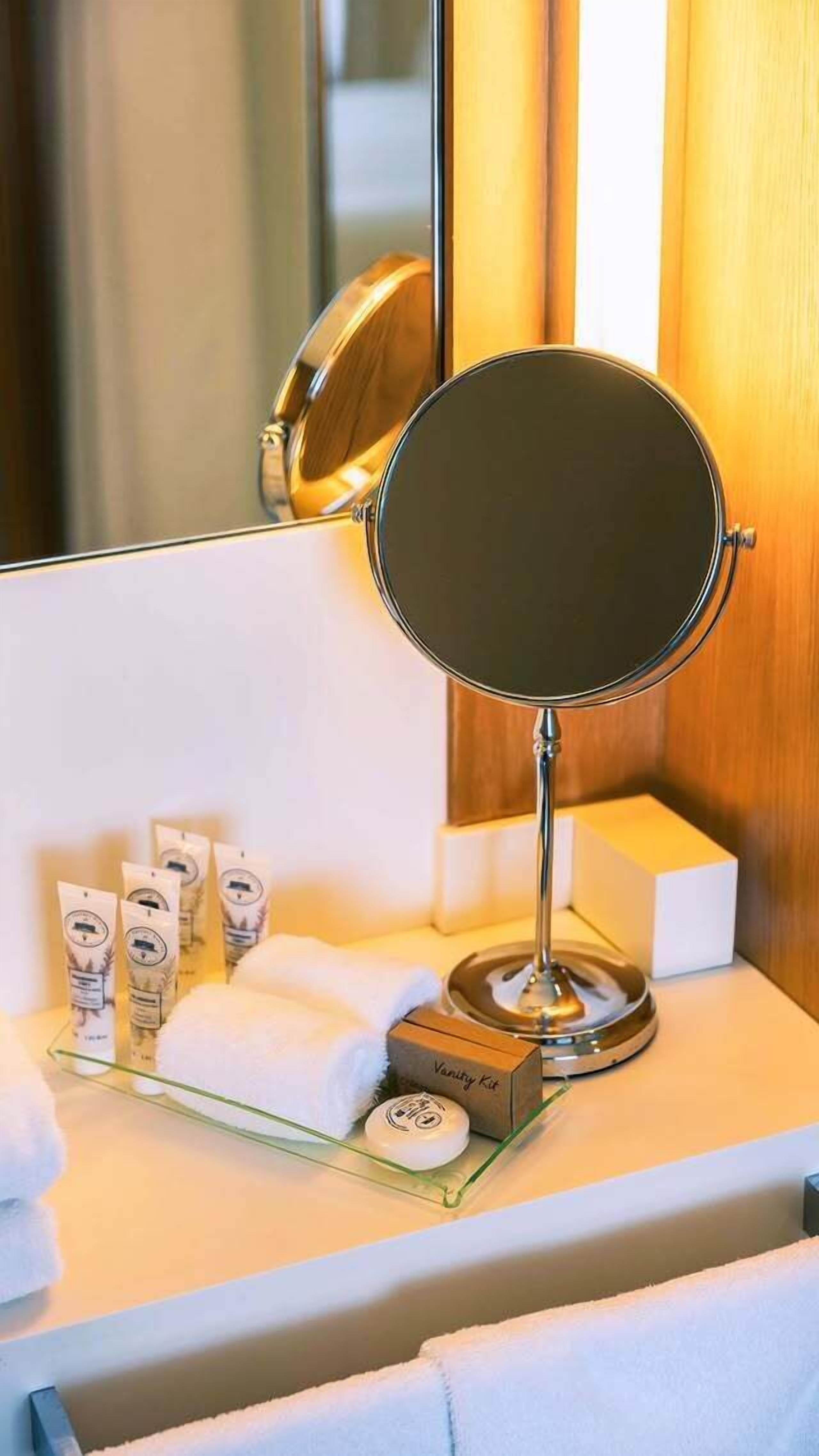 shower, free toiletries, hair dryer, bathrobes