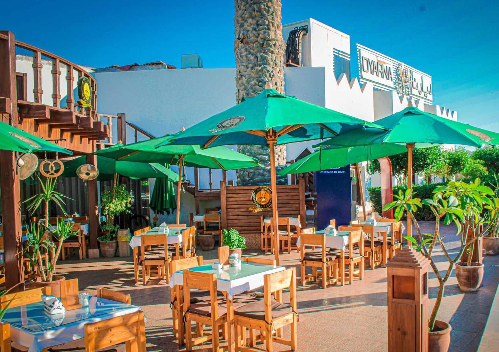 Façade de l’hébergement