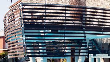 Fassade der Unterkunft