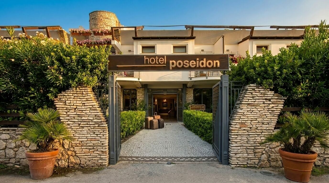 Fassade der Unterkunft