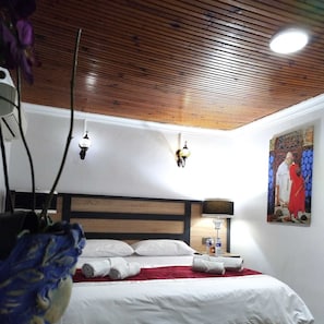 Egyptiska bomullslakan, sängtillbehör av högsta kvalitet och minibar