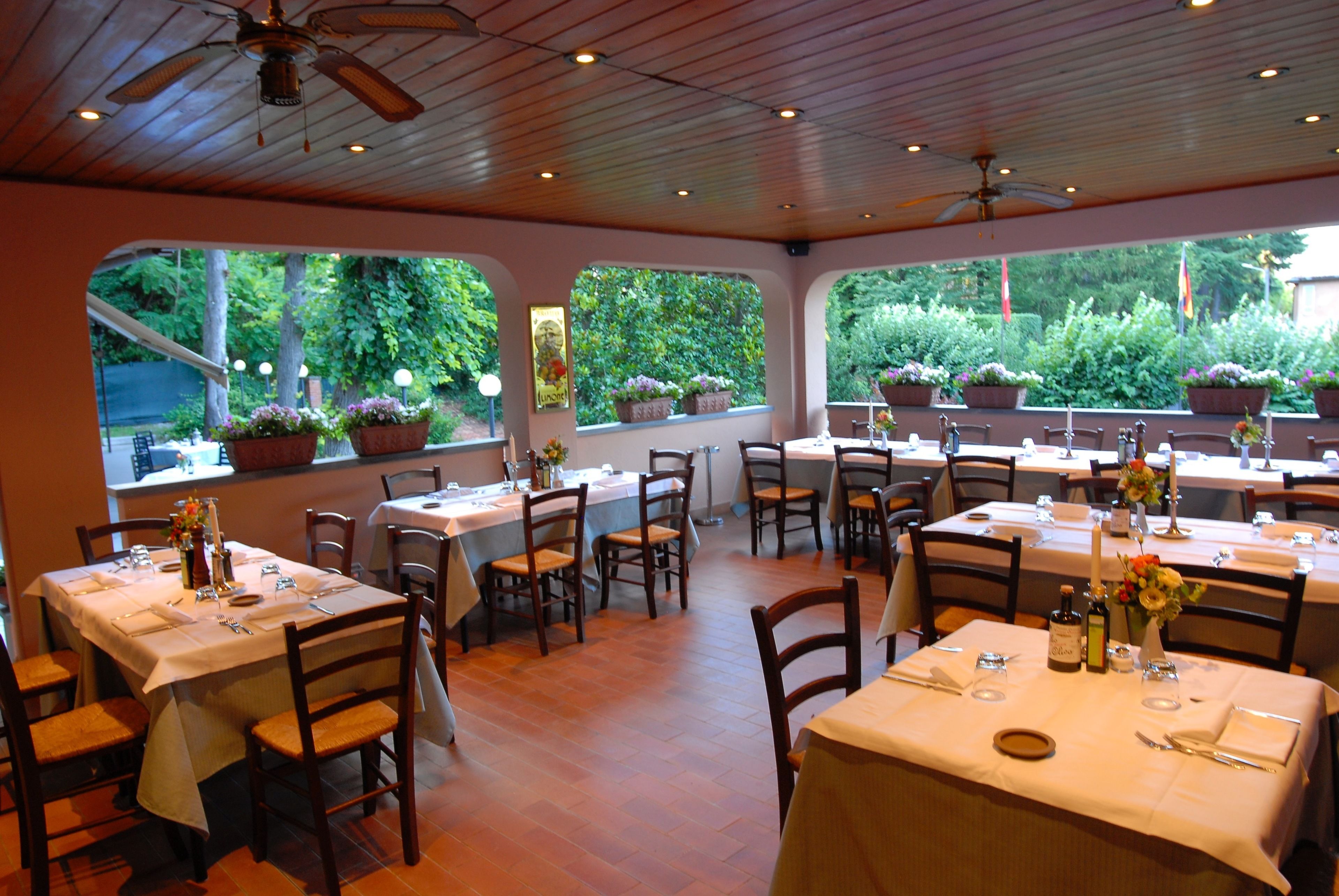 breakfast, lunch, dinner served; italian cuisine, garden views