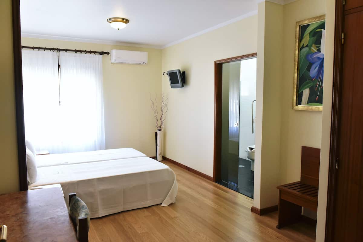 Habitación básica con 2 camas individuales | Minibar, caja de seguridad en la habitación y insonorización