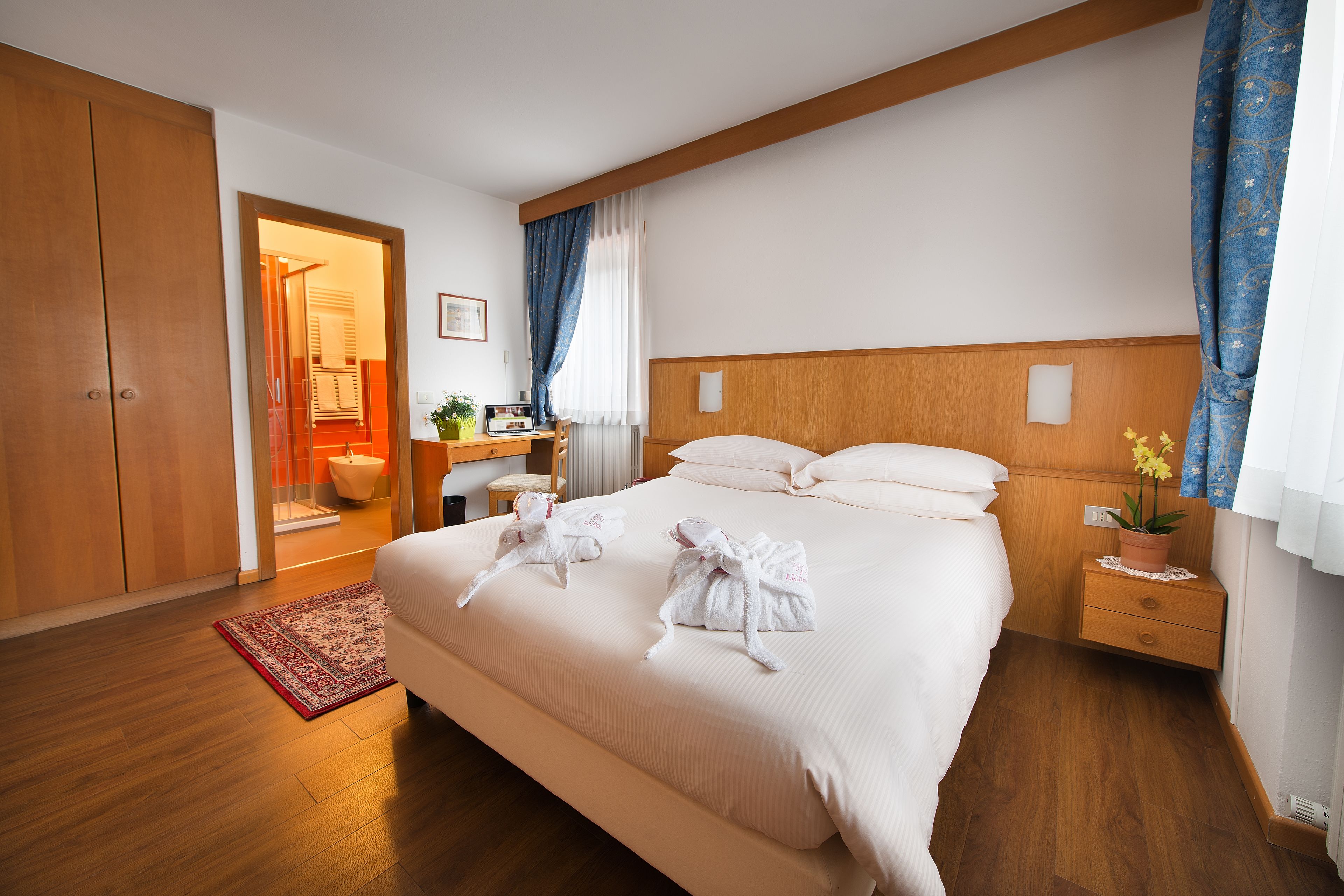 comfort double or twin room | frette italian sheets, premium bedding, select comfort beds