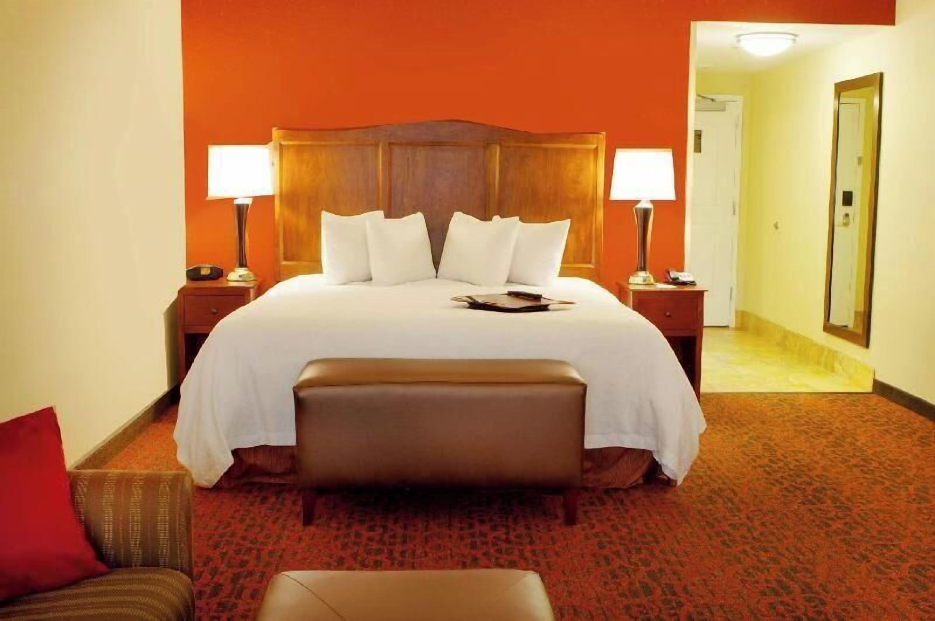 Hypo-allergenic bedding, desk, iron/ironing board