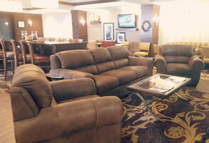 Sala de estar en el lobby