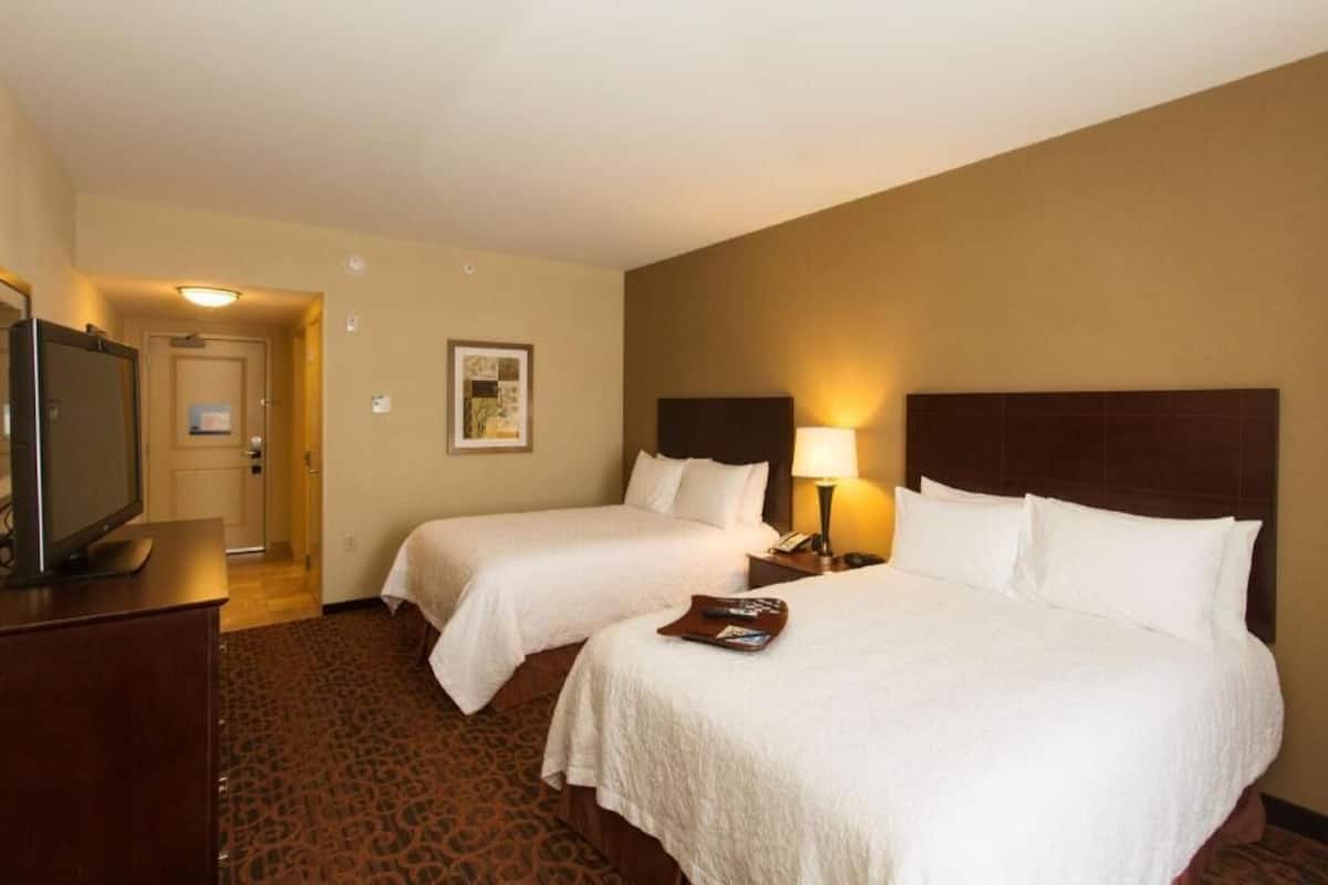 Blackout curtains, iron/ironing board, free WiFi, bed sheets